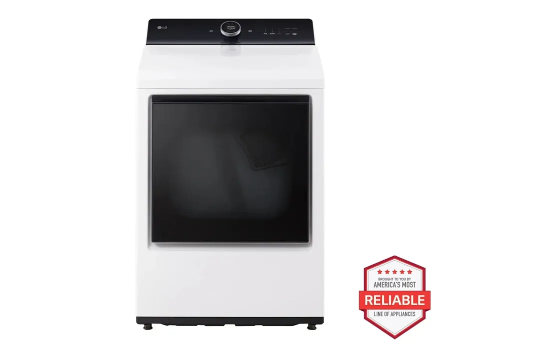 Lg 8600 Series White Front Load Electric Dryer