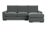 Edgewater Lucy Navy Right Chaise Sectional