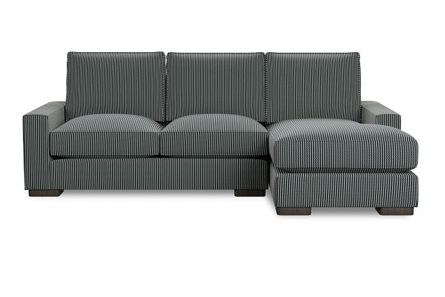 Edgewater Lucy Navy Right Chaise Sectional