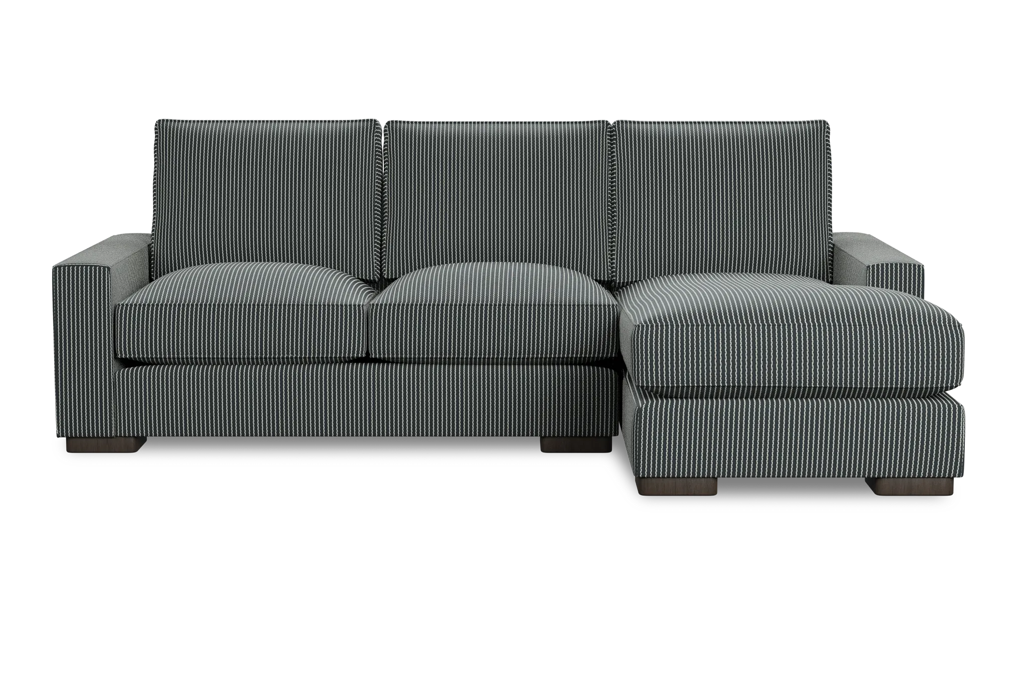 Edgewater Lucy Navy Right Chaise Sectional