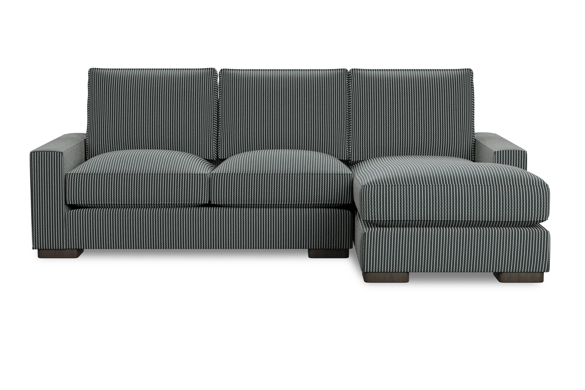 Edgewater Lucy Navy Right Chaise Sectional Edgewater Lucy Navy Right Chaise Sectional