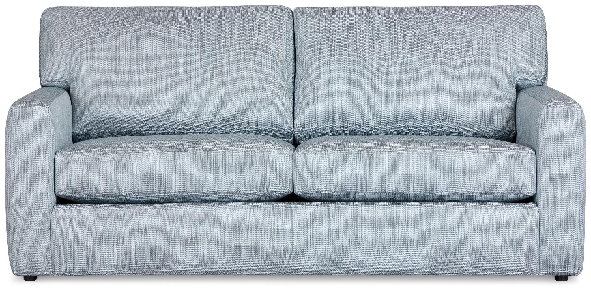 Rhodes Light Blue Fabric Sofa