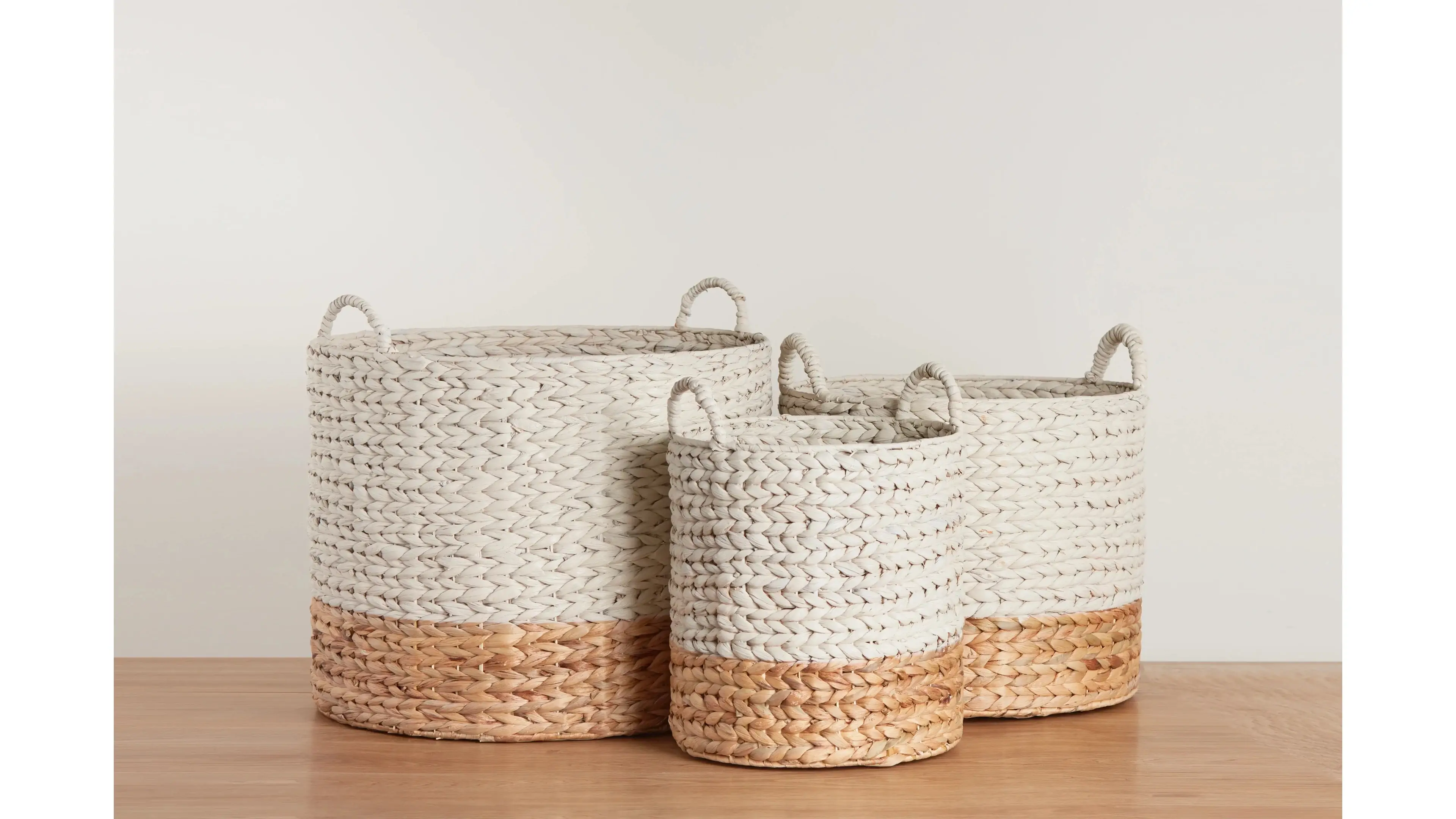 Functional Decor with Baskets and Ottomans
