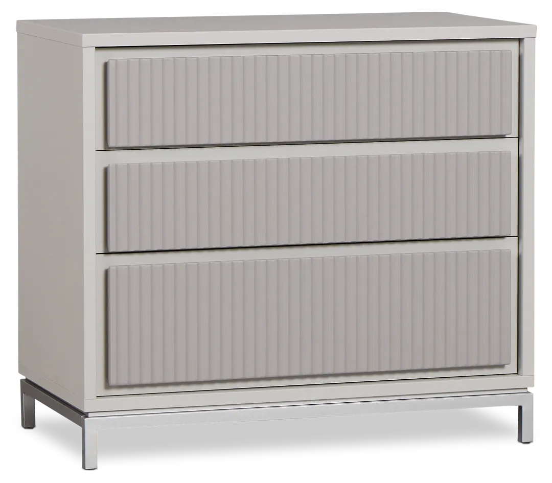Sinfonia Gray 3-drawer Chest