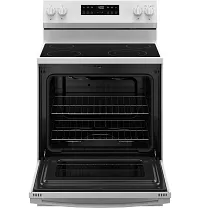 Ge 400 Series White 30" Electric Range