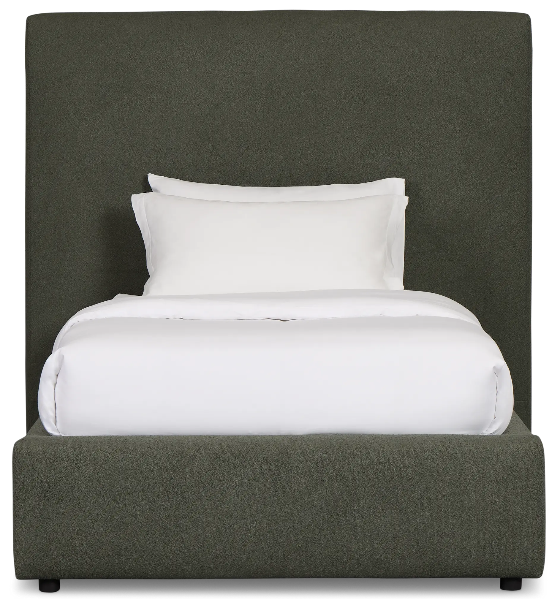 Grayton Sutton Green 54" Upholstered Platform Bed Grayton Sutton Green 54" Upholstered Platform Bed