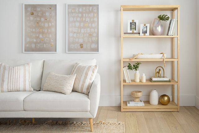 Madilyn Light Tone Bookcase