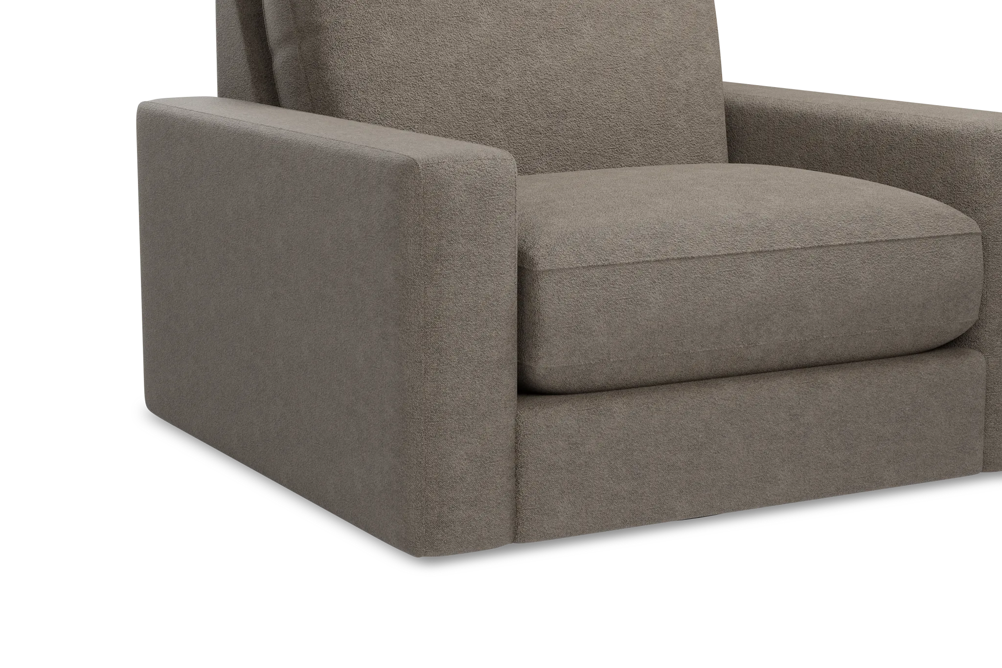 Edgewater Elite Brown Swivel Chair