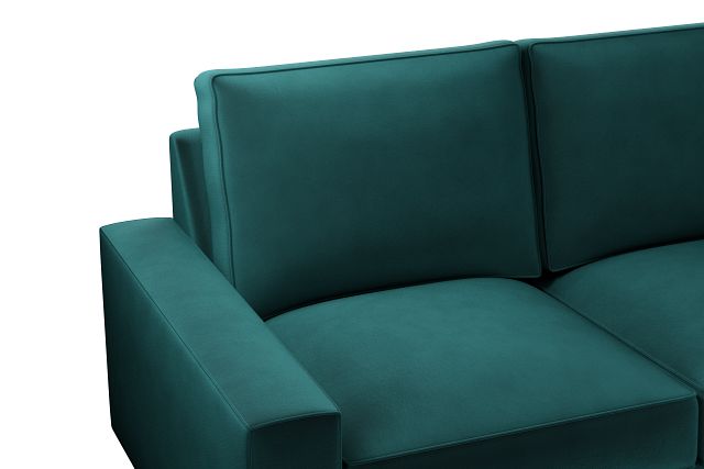 Edgewater Joya Teal Small Two-arm Sectional