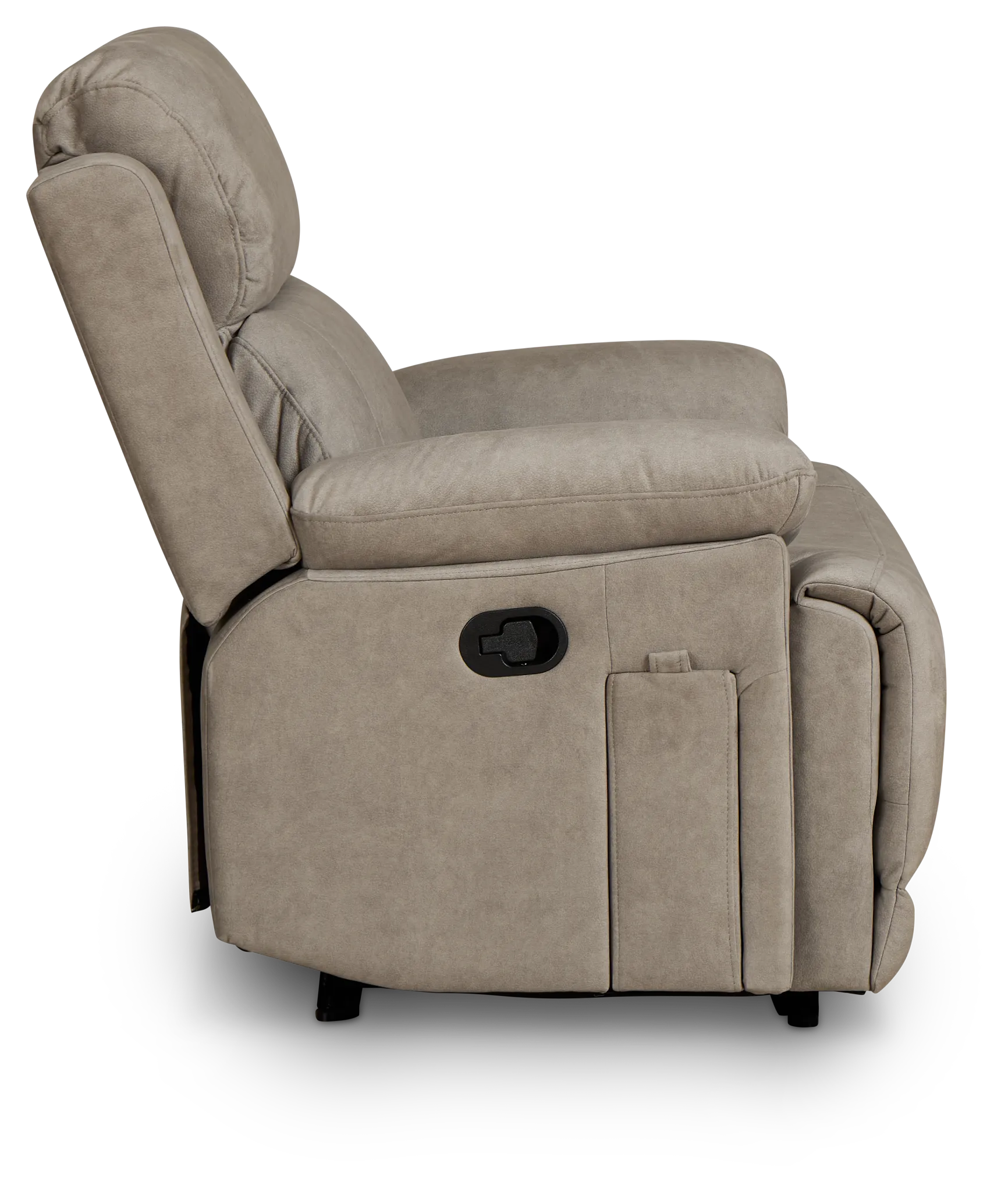 Benson Beige Micro Recliner