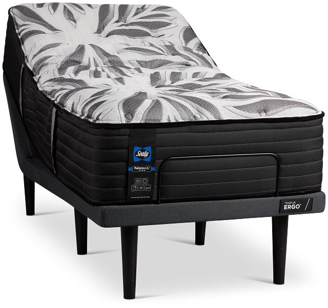 Sealy Posturepedic Plus Exuberant Ii 15" Ultra Plsh Ergo Smart Adjustable Mattress Set