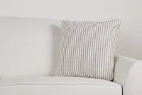 Scout Gray Stripe 20" Accent Pillow