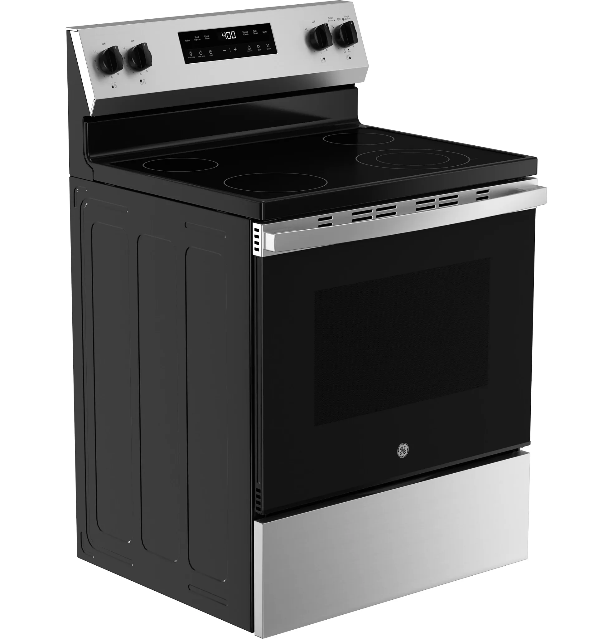 Ge 400 Series Stainless Steel 30" Electric Range