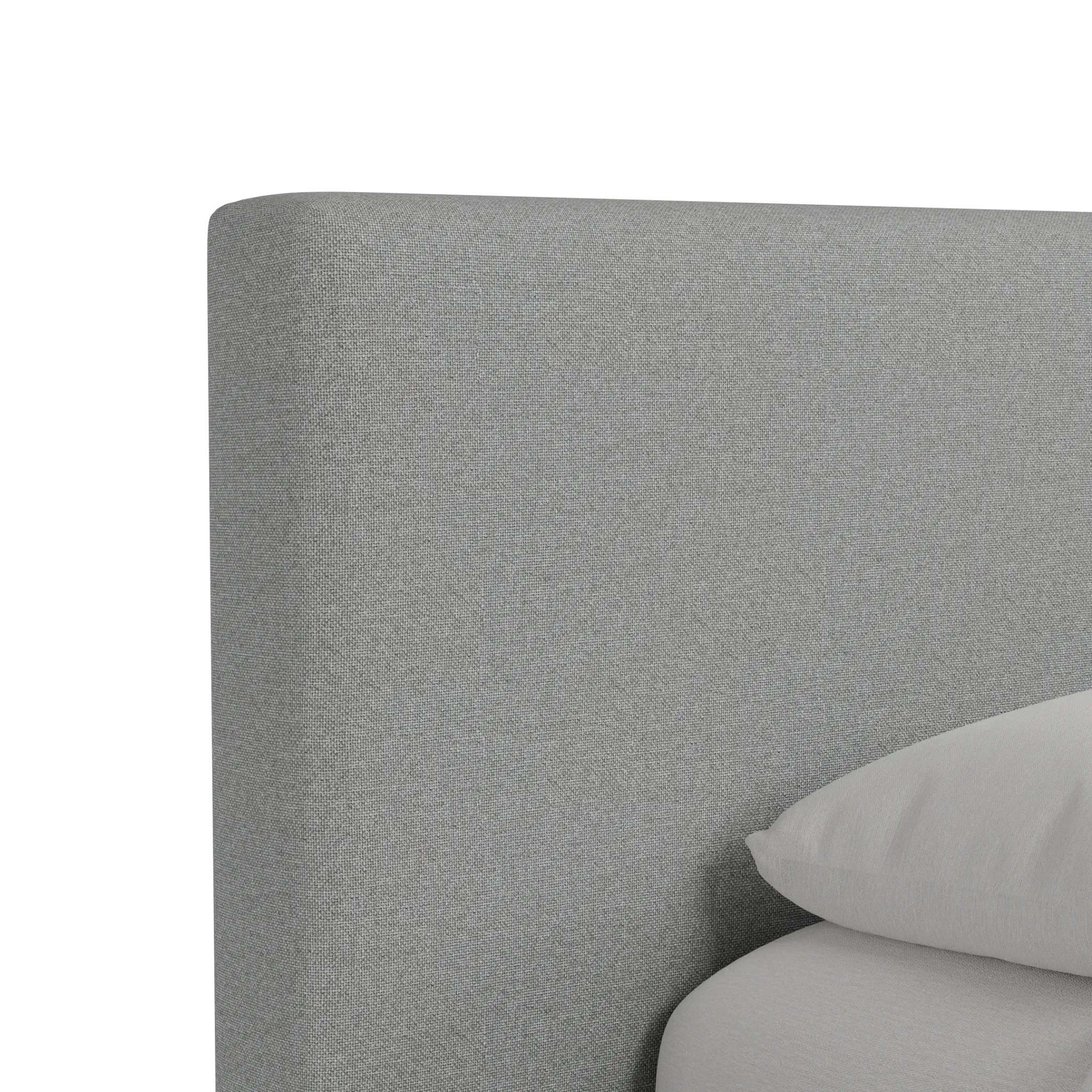 Grayton Suave 44" Upholstered Platform Bed