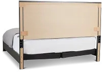 Everett Gray Panel Bed