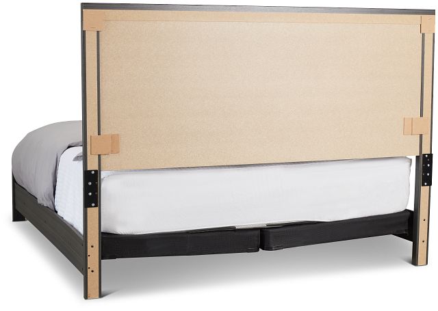Everett Gray Panel Bed