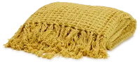 Sunny Yellowcotton 50"x 60" Throw