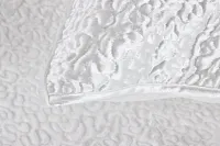 Paloma White Velvet Coverlet Set