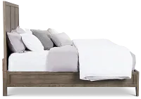 Alden Gray Wood Platform Bed