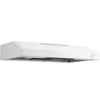 Ge 3300 Series White 30" Undercabinet Vent Hood