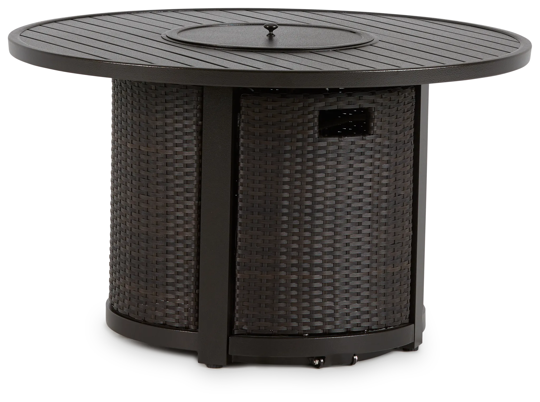 Fina Dark Tone Round Fire Pit