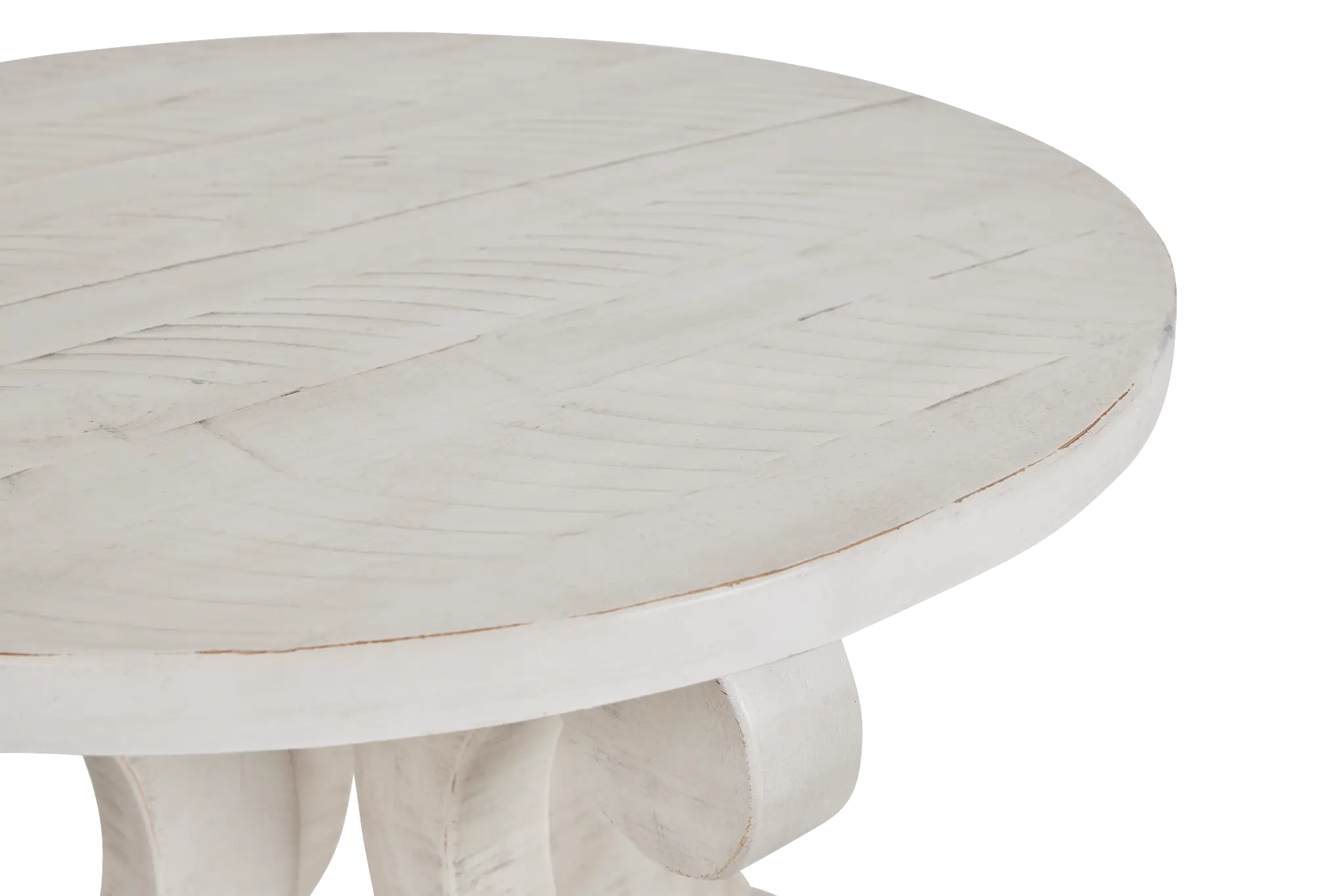 Sonoma Ivory Round End Table Sonoma Ivory Round End Table