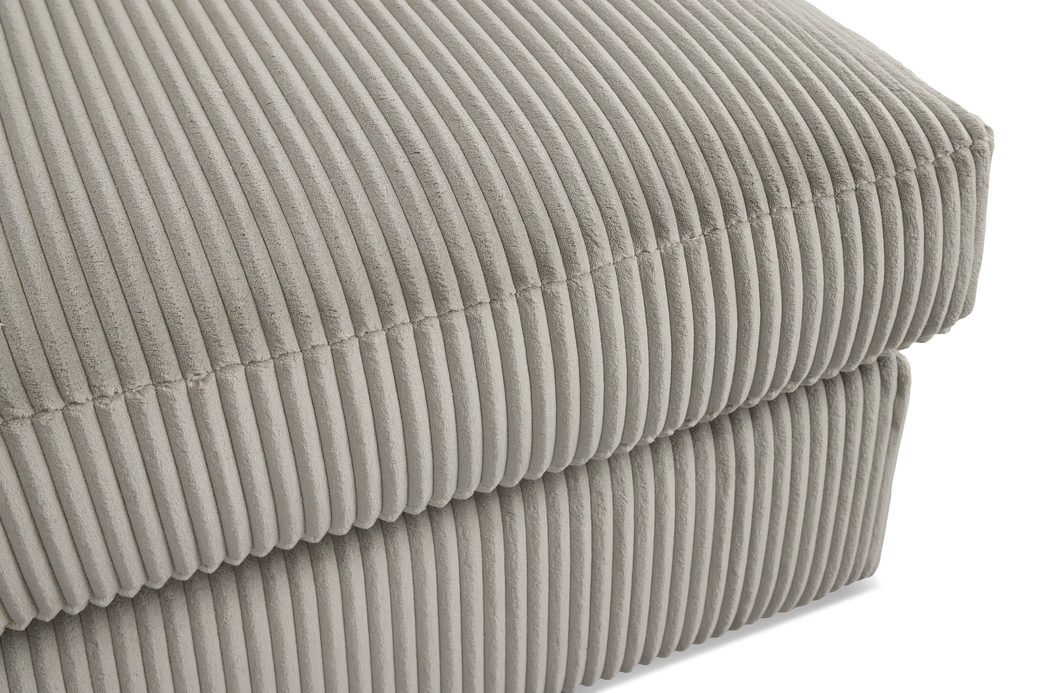 Charlie Gray Fabric Large Right Chaise Sectional Charlie Gray Fabric Large Right Chaise Sectional