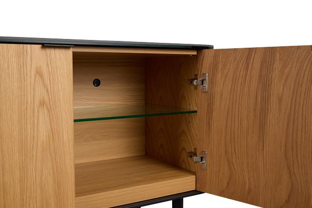 Kayden Light Tone Two-door Cabinet