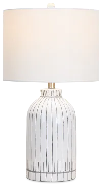 Pamina Gray Table Lamp