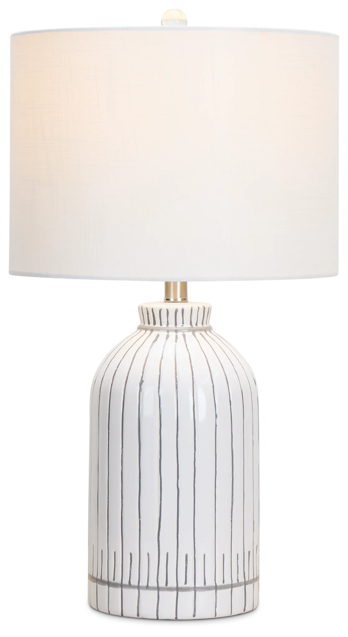 Pamina Gray Table Lamp