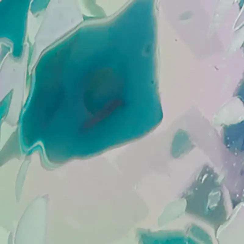 TEAL Poppy Teal Vase