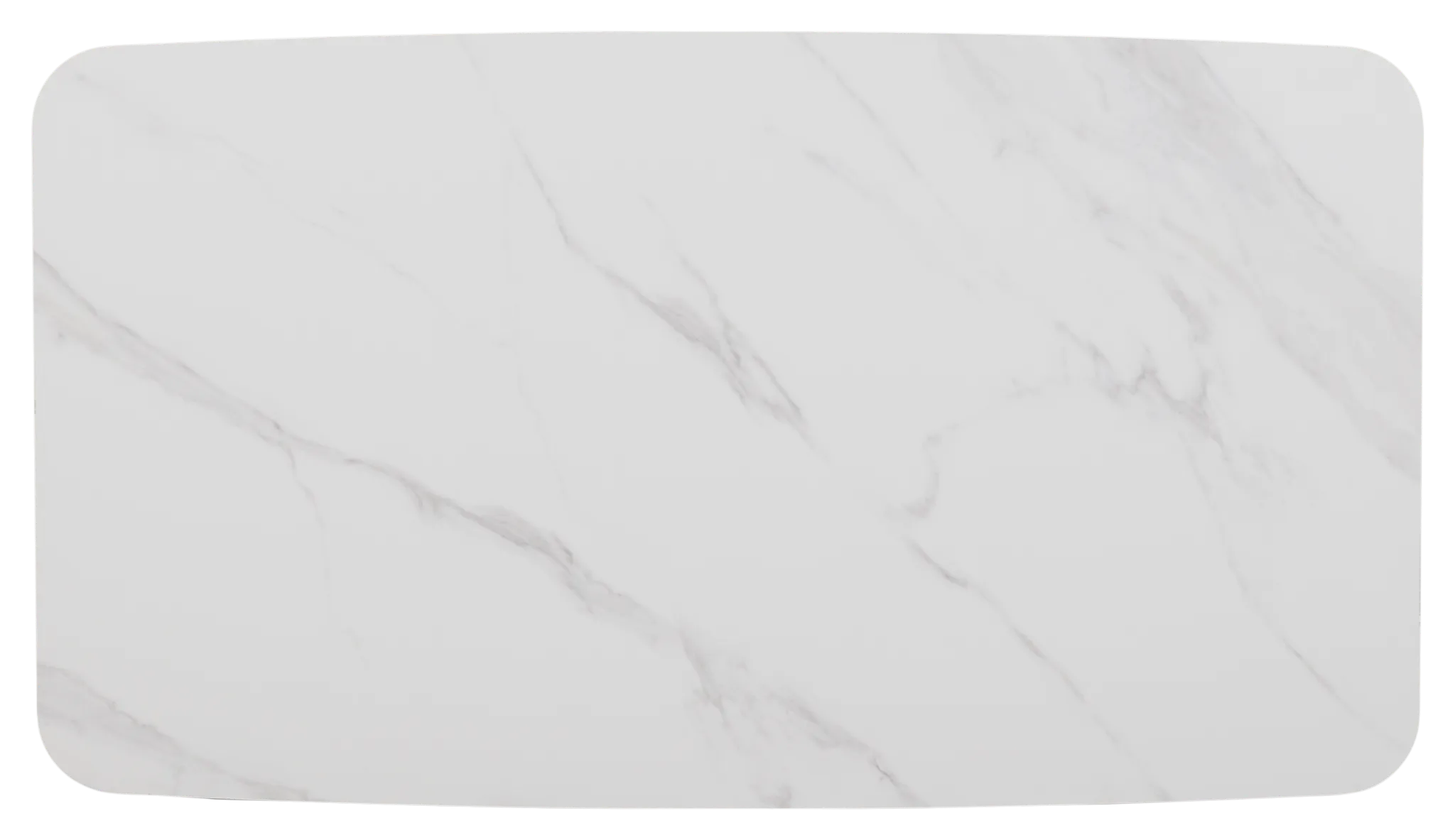 Palos White Rectangular Table