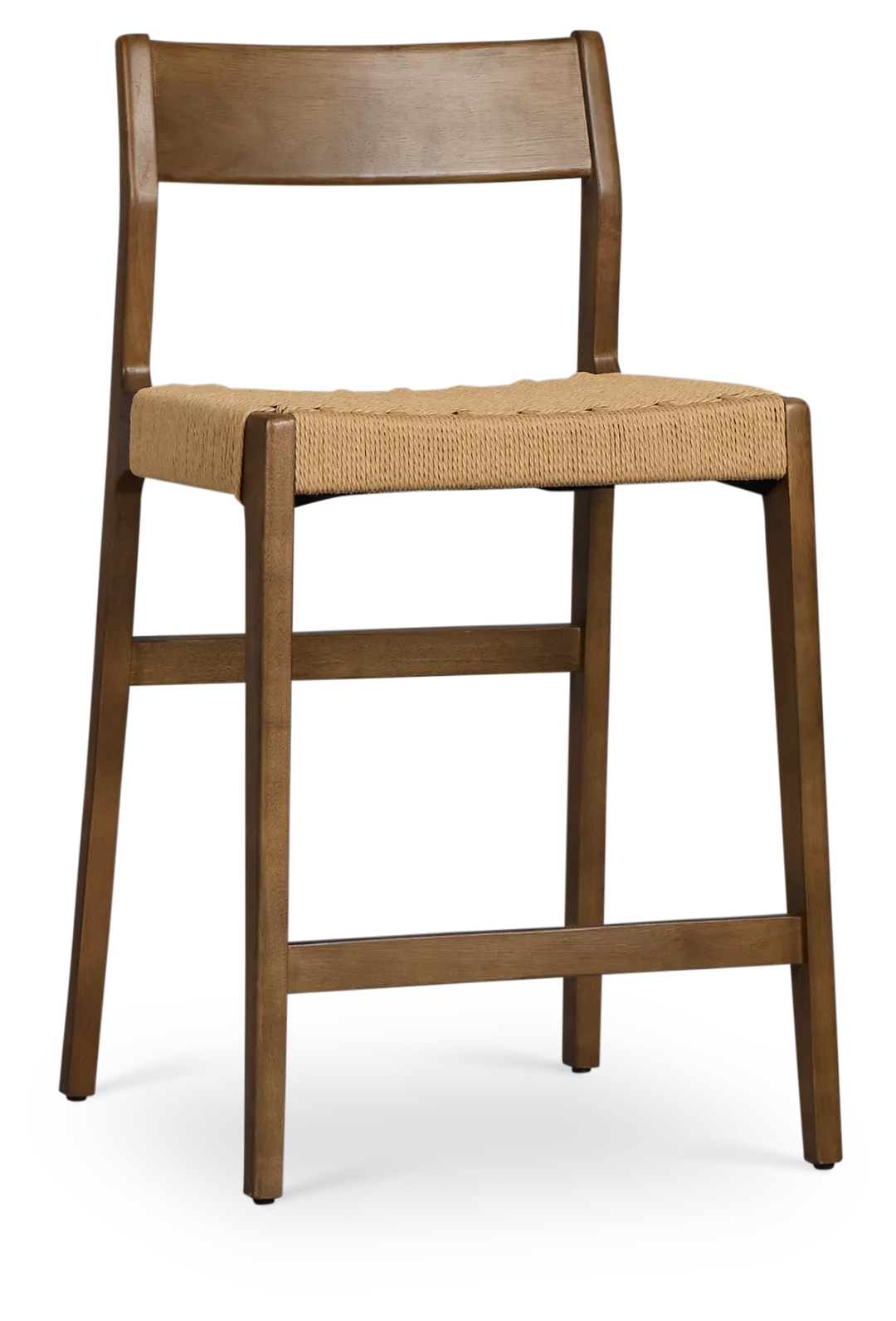 Santorini Mid Tone 24" Woven Barstool
