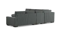 Edgewater Lucy Navy Large Left Chaise Sectional