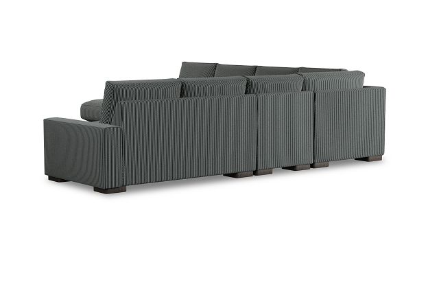 Edgewater Lucy Navy Large Left Chaise Sectional