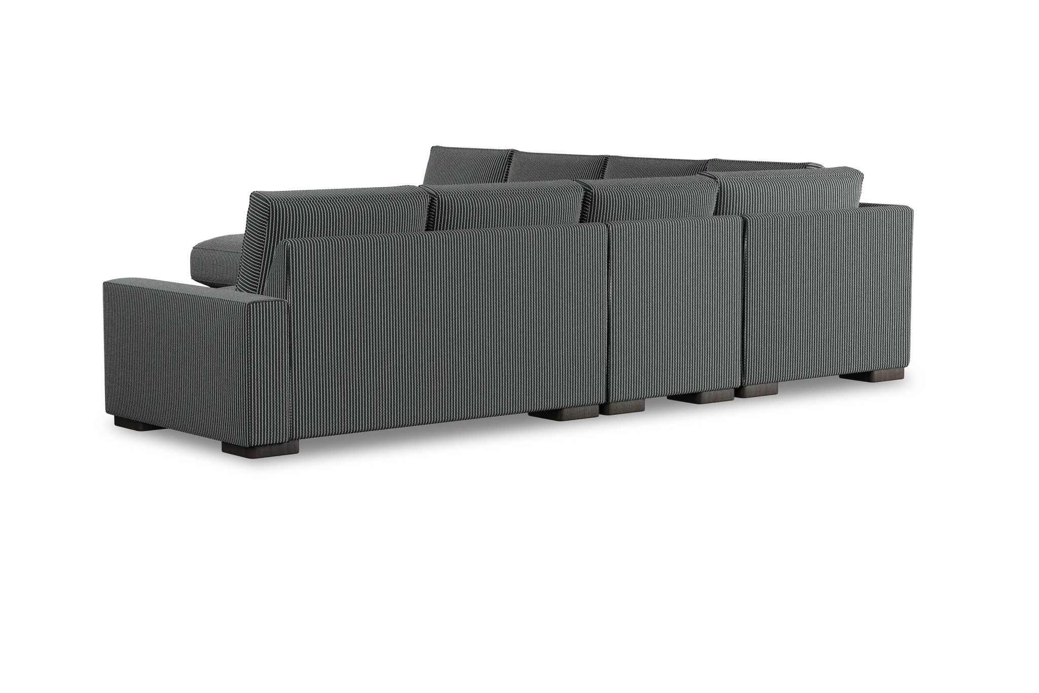 Edgewater Lucy Navy Large Left Chaise Sectional