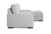 Edgewater Suave White Right Chaise Sectional