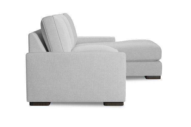 Edgewater Suave White Right Chaise Sectional
