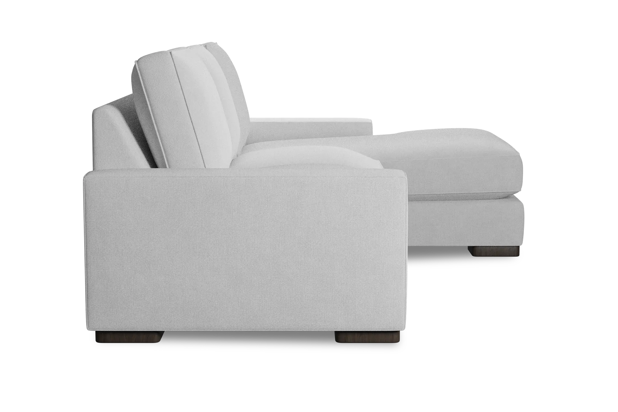 Edgewater Suave White Right Chaise Sectional Edgewater Suave White Right Chaise Sectional