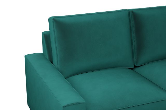 Edgewater Joya Green Medium Right Chaise Sectional