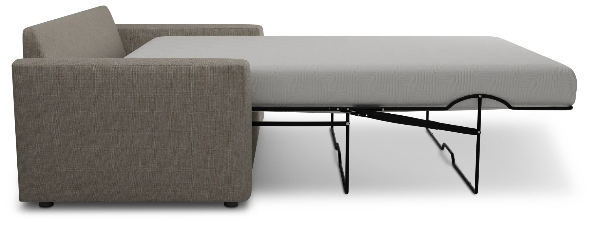 Siesta Elevation Khaki Fabric Memory Foam Sleeper