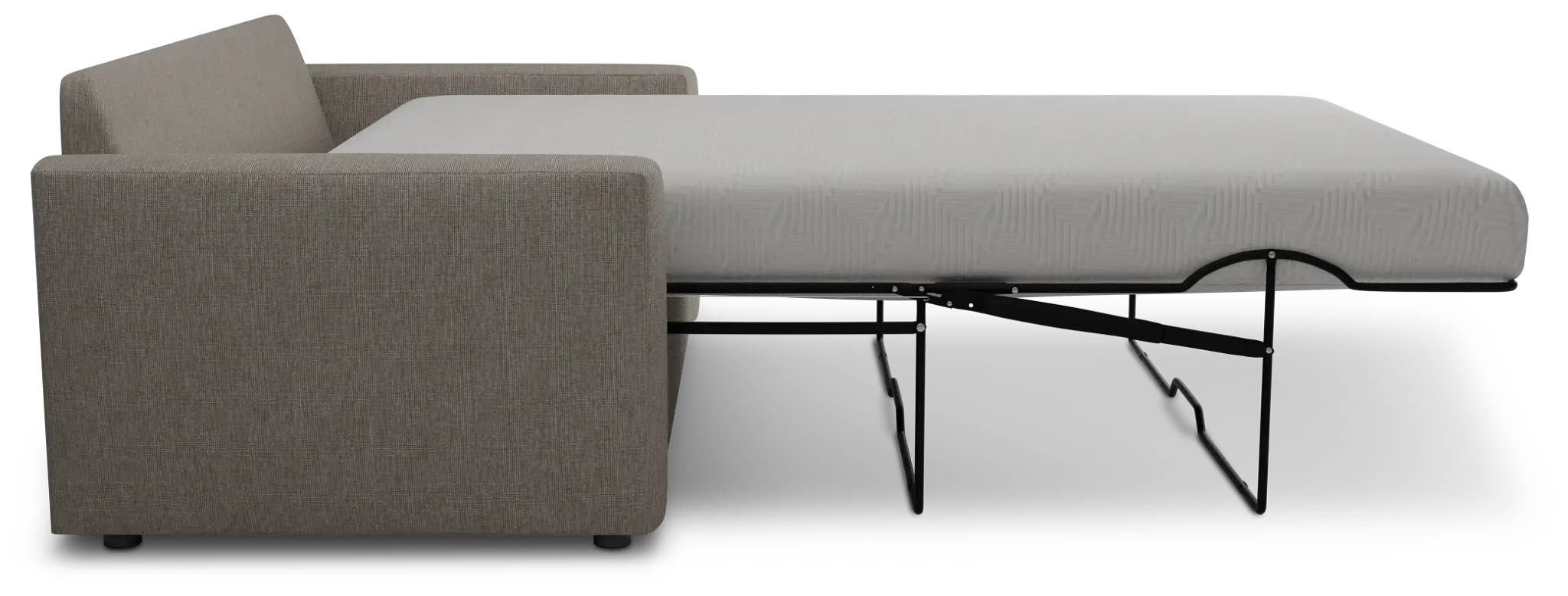 Siesta Elevation Khaki Fabric Memory Foam Sleeper Siesta Elevation Khaki Fabric Memory Foam Sleeper