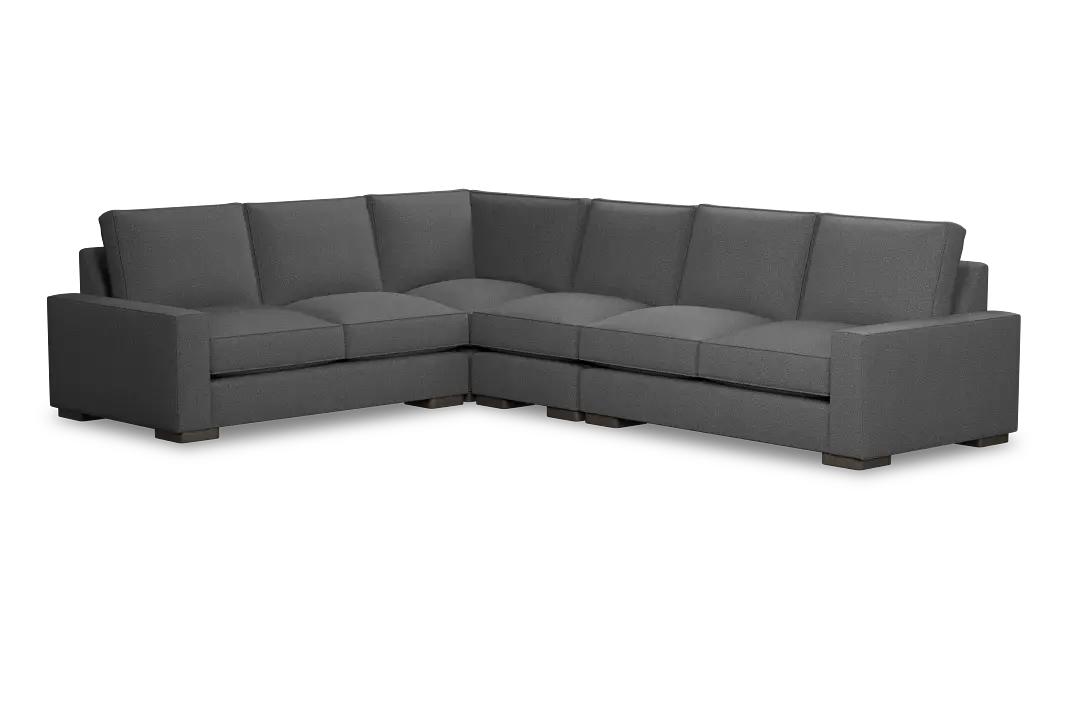 Edgewater Delray Dark Gray Medium Two-arm Sectional Edgewater Delray Dark Gray Medium Two-arm Sectional