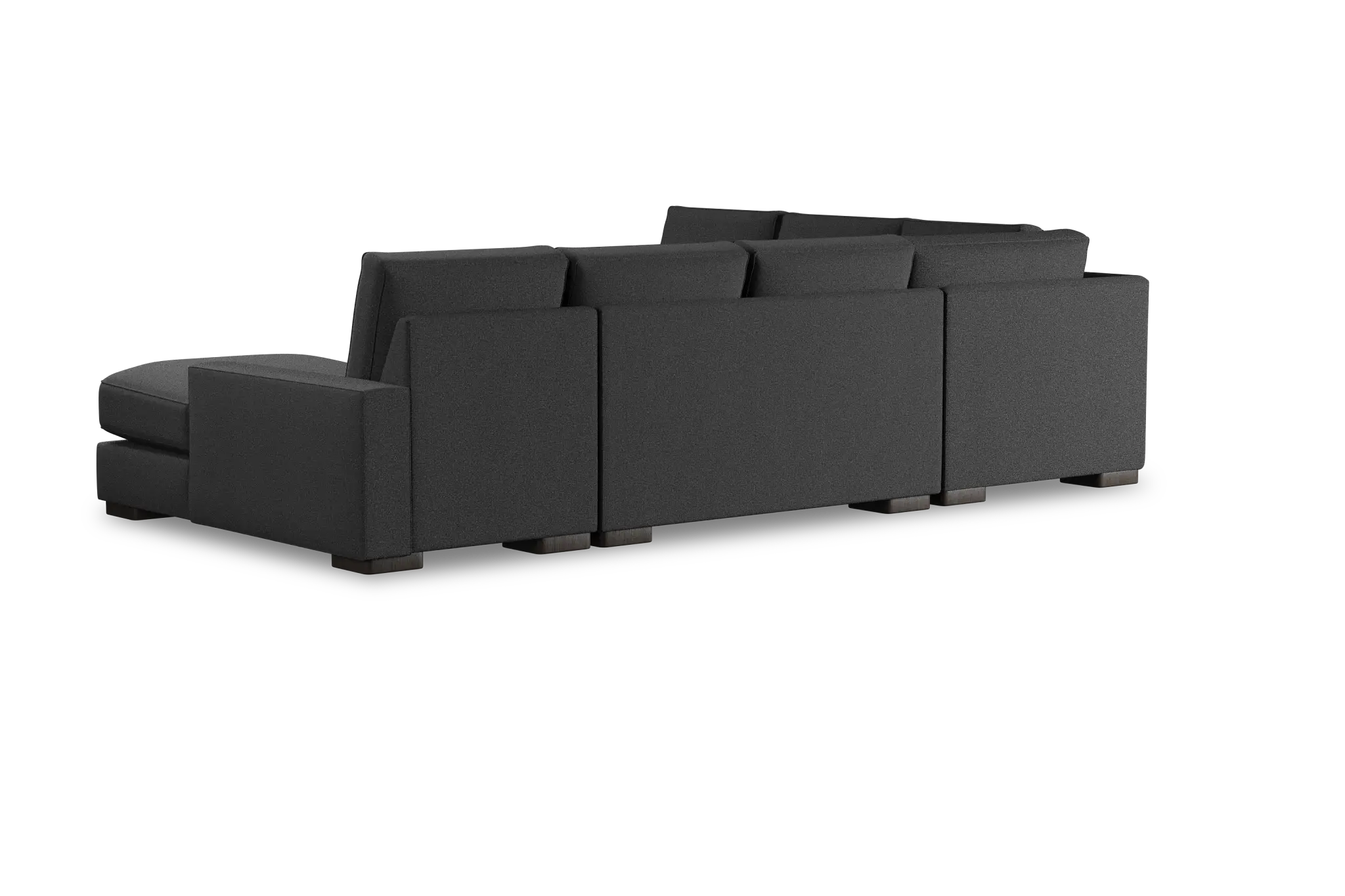 Edgewater Delray Dark Gray Medium Right Chaise Sectional Edgewater Delray Dark Gray Medium Right Chaise Sectional