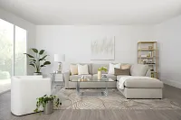 Rachel Glass Coffee Table