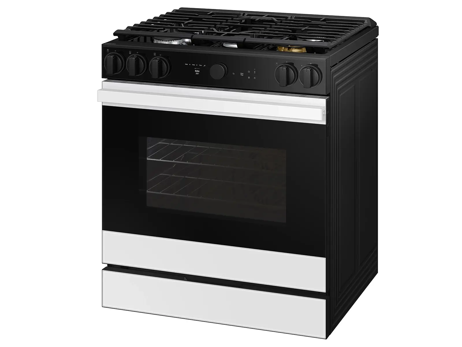 Samsung Bespoke Series White Gas Range Samsung Bespoke Series White Gas Range