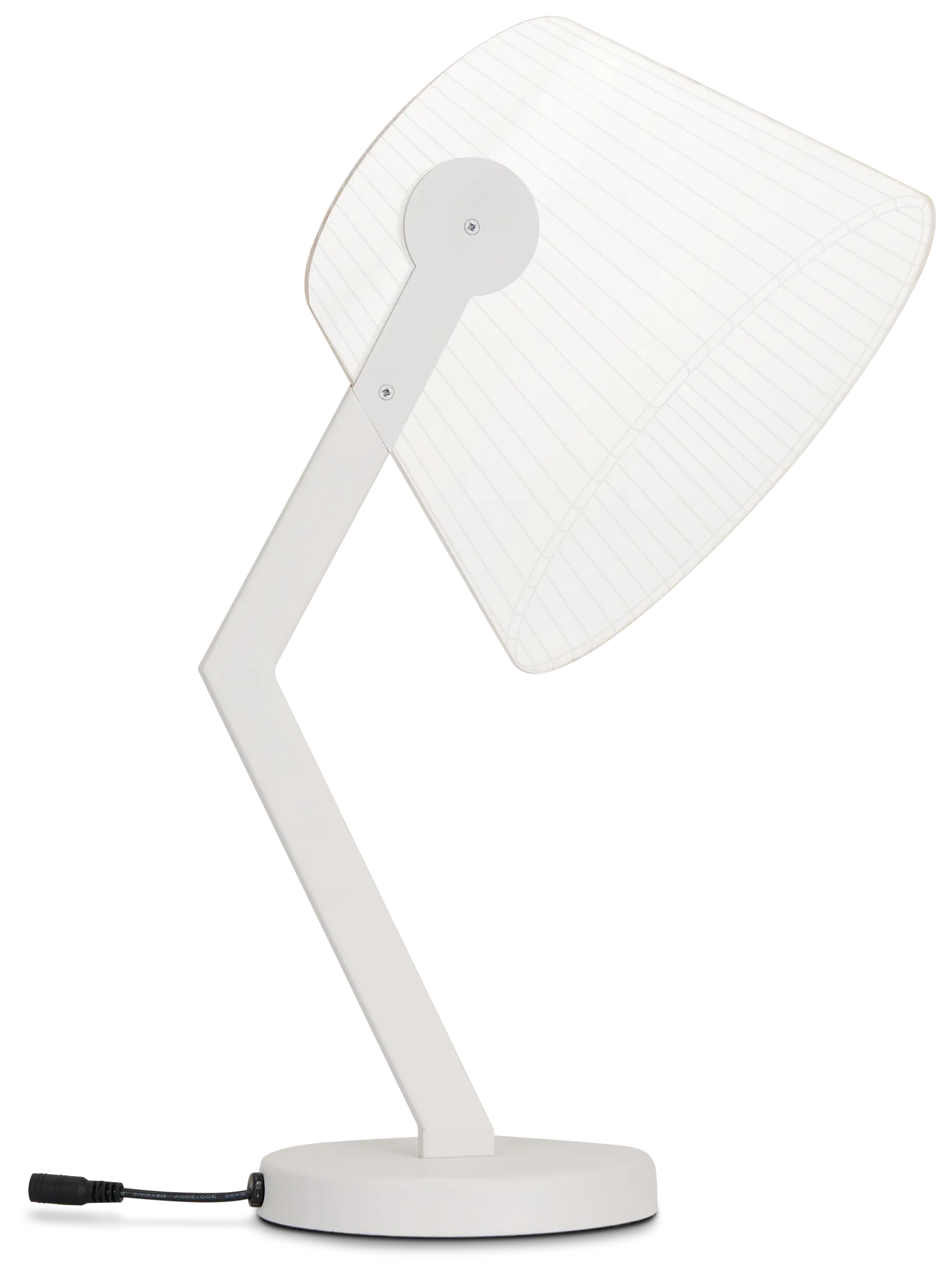 Carli White Table Lamp
