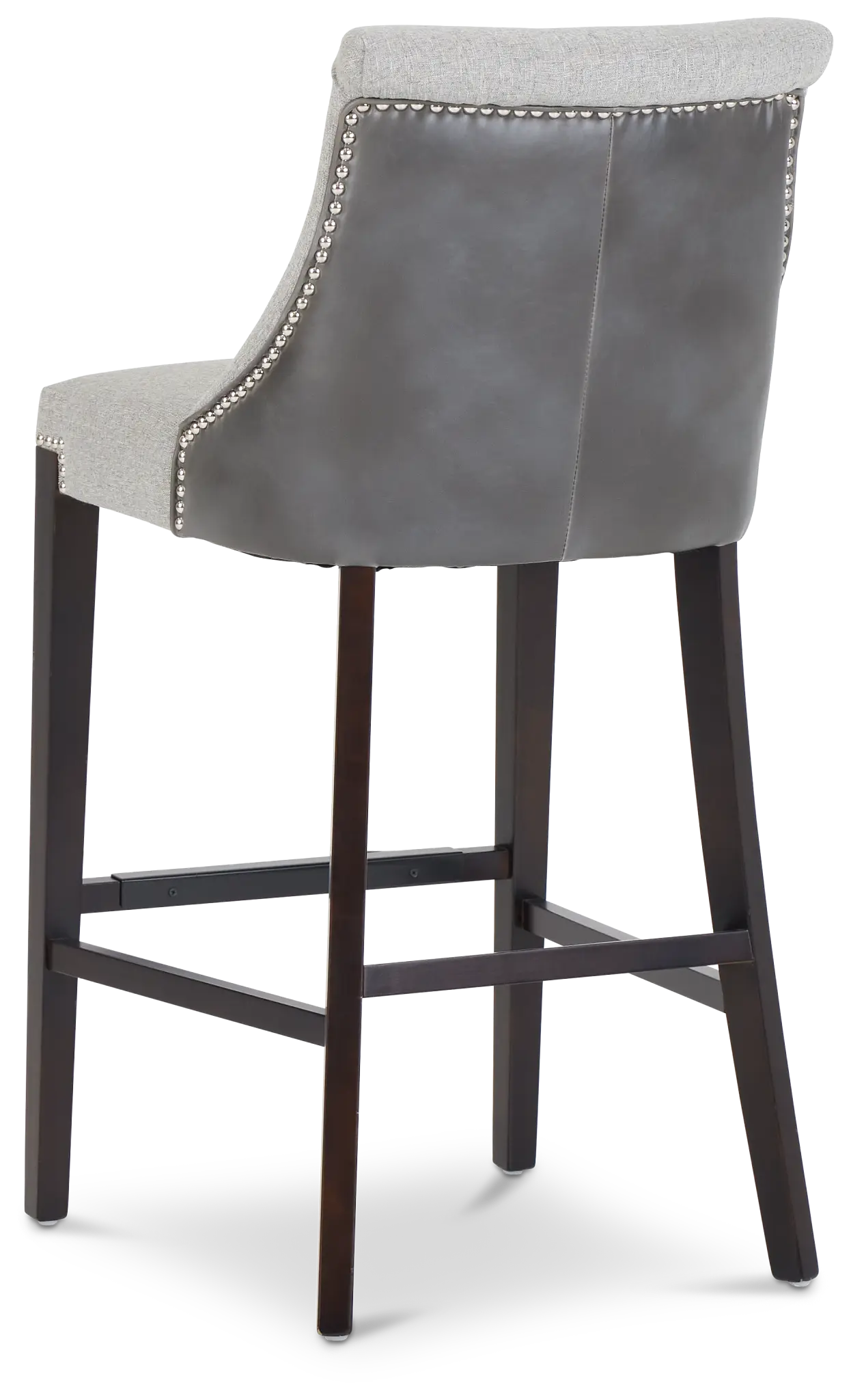 Brynn Light Gray Micro 30" Barstool Brynn Light Gray Micro 30" Barstool