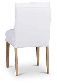 Willow White Fabric Upholstered Side Chair