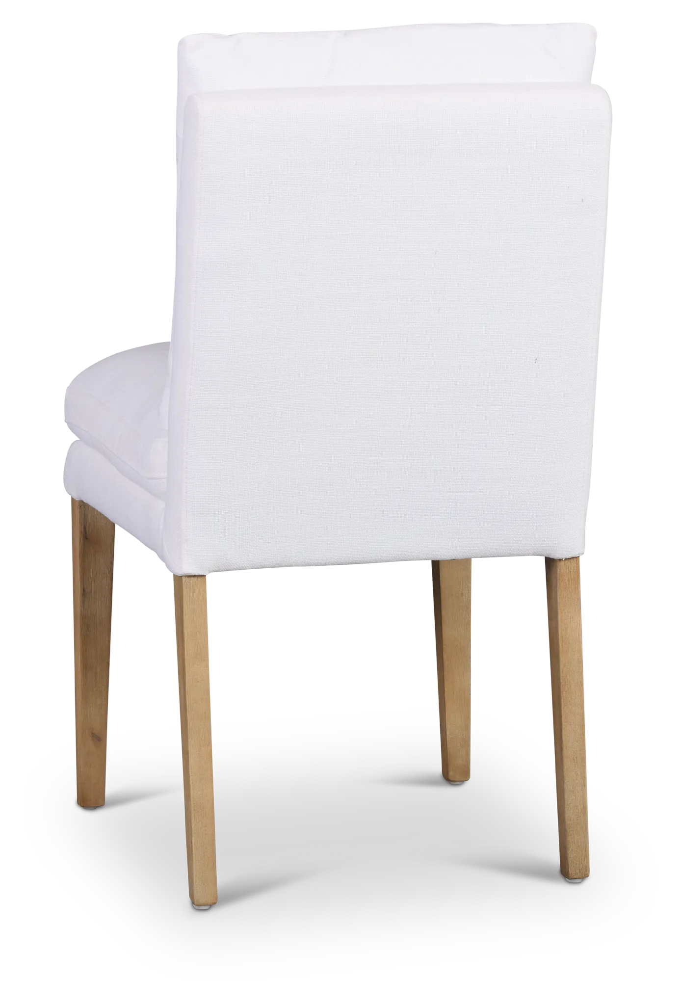 Willow White Fabric Upholstered Side Chair